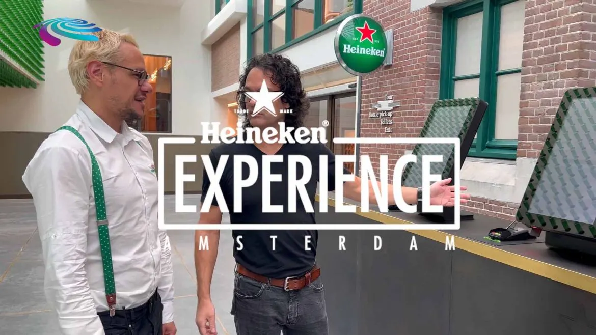Heineken Experience ticket kiosk ticketbestelzuil Prestop