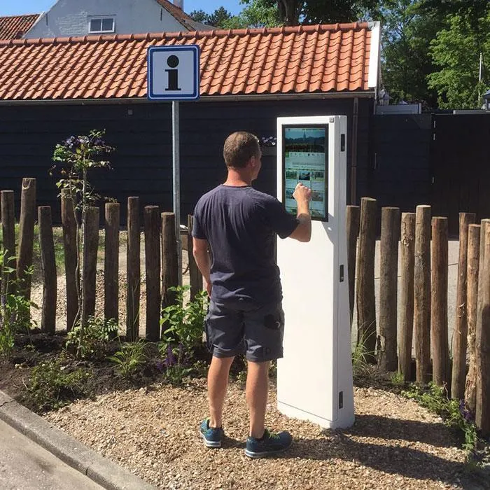 SiteKiosk voor buitenzuilen