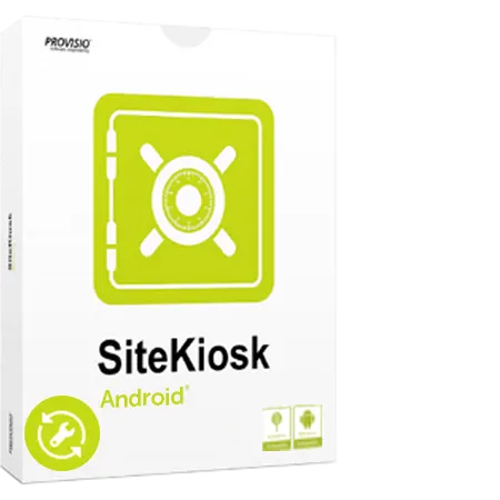 Jaarlijks onderhoudscontract voor SiteKiosk Android 