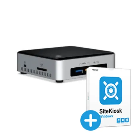 Intel NUC mini PC i5 + SiteKiosk Windows 