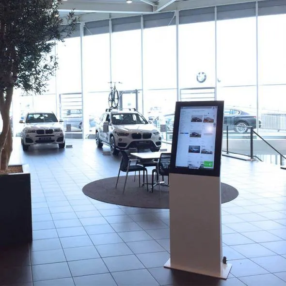 Webshopzuilen showroom Breeman BMW 