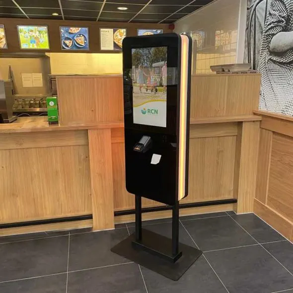 SiteKiosk op bestelzuilen door Bork Horeca ingezet bij vakantieparken